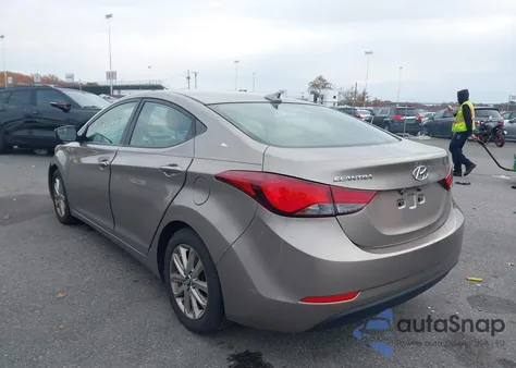2016 Hyundai Elantra Se из США, поврежденный, VIN 5NPDH4AE6GH773239